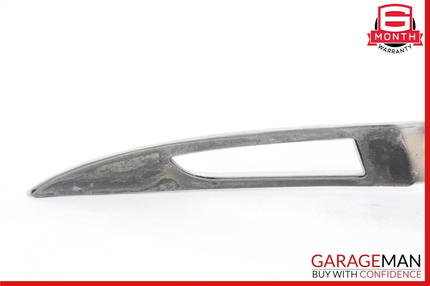 12-20 Tesla Model S Rear Liftgate Trunk Lid Trim Molding Crome w/ Rear Camera