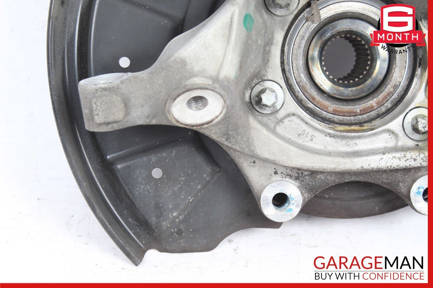 10-18 Mercedes W212 E250 E550 Rear Left Side Wheel Spindle Knuckle Hub Bearing