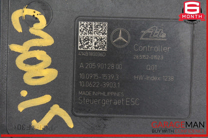 15-20 Mercedes W205 C300 ABS Anti Lock Brake Pump Control Module 2059012800 OEM