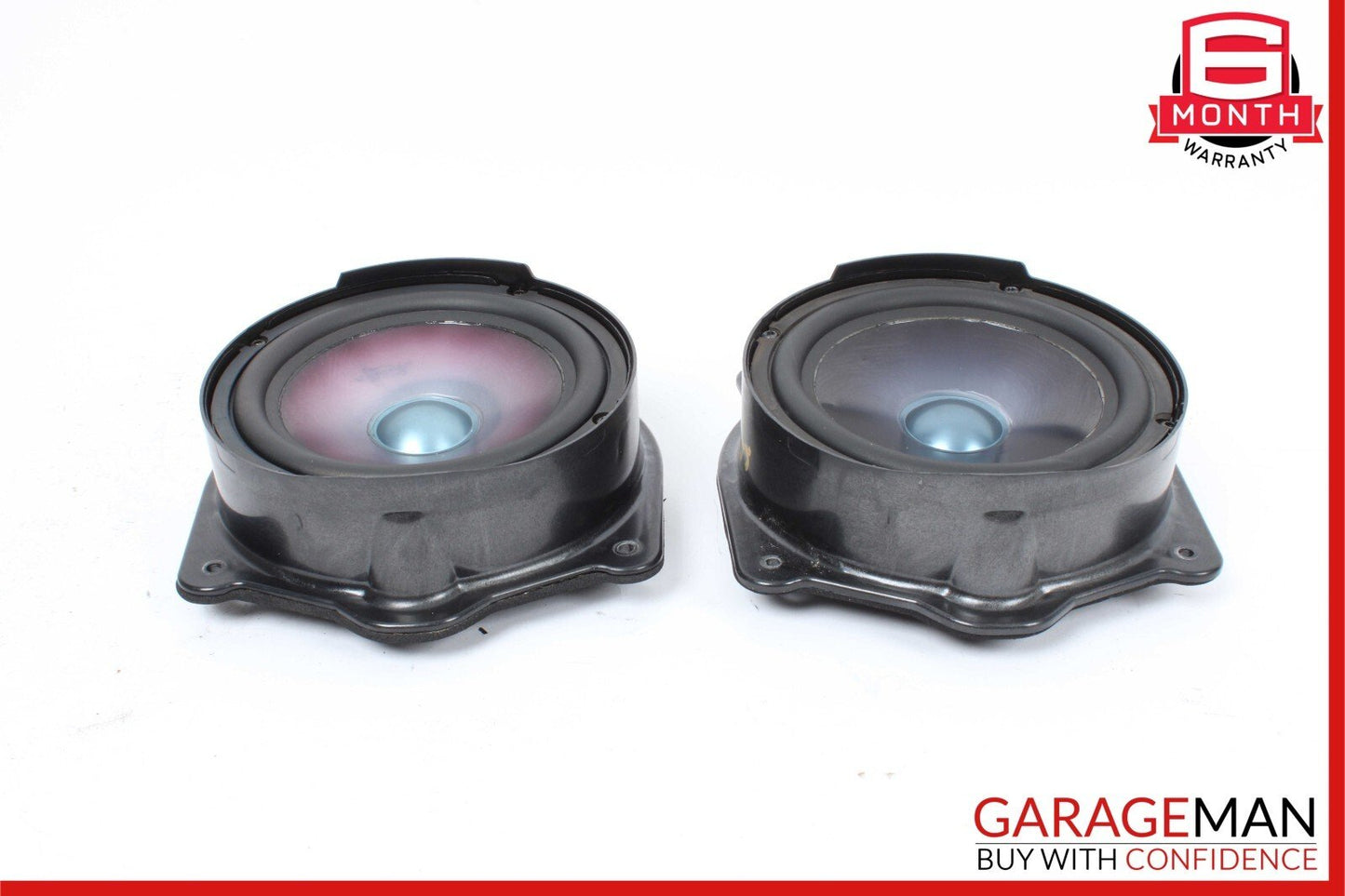 07-09 Mercedes W221 S550 Rear Left & Right Door Audio Sound Speaker Set of 2 OEM