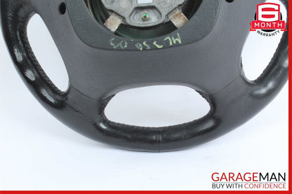 98-05 Mercedes W163 ML350 ML500 ML55 AMG 4 Spoke Driver Steering Wheel Black OEM