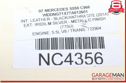 07-11 Mercedes W221 S550 CL550 A/C Air Conditioning Compressor 0022301211 OEM