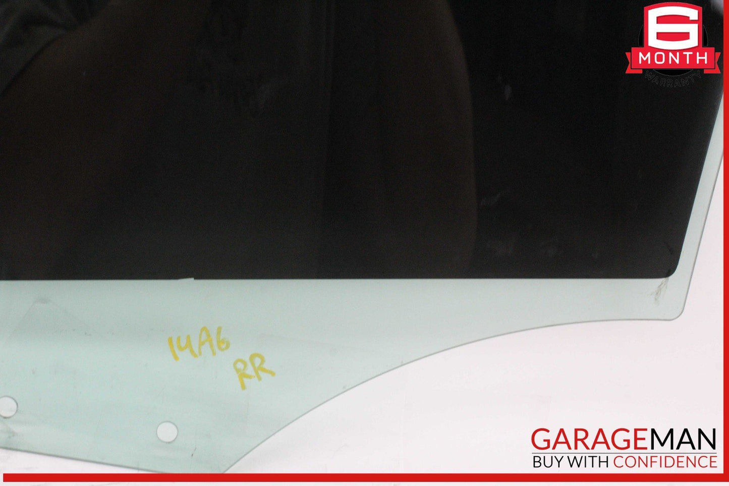 12-18 Audi A6 S6 Rear Right Passenger Side Door Window Glass OEM