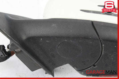 10-12 Mercedes X204 GLK350 Front Left Driver Side Mirror Rear View Door White