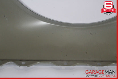 03-08 Mercedes R230 SL500 Front Right Passenger Side Wing Fender Panel Silver
