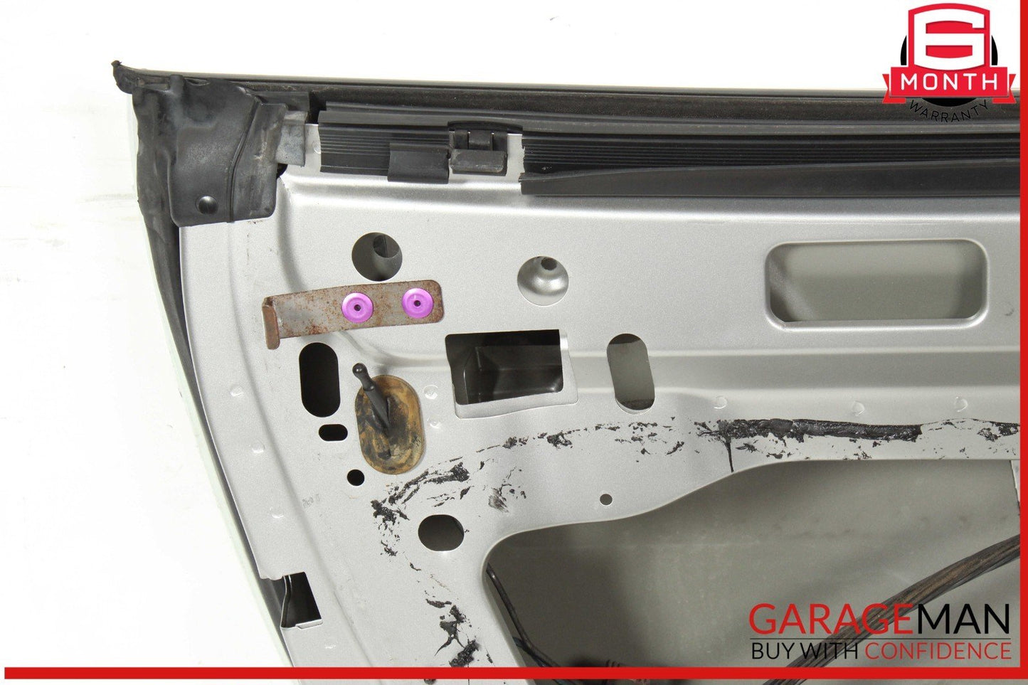 07-10 Saturn Sky Front Left Driver Side Door Shell Panel White OEM