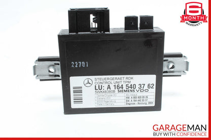 06-13 Mercedes R230 SL550 R350 TPMS Tire Pressure Control 1645403762 OEM