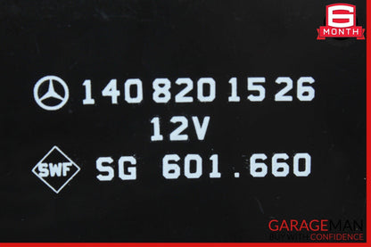92-99 MERCEDES W140 500 SEL S600 HEATED SEATS CONTROL MODULE RELAY OEM