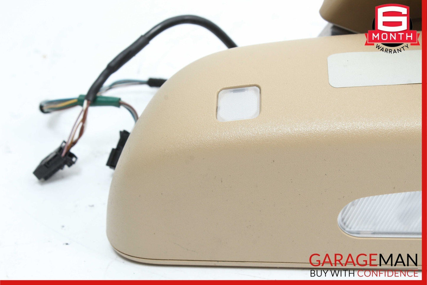 07-13 Mercedes W221 S550 S600 S63 AMG Interior Top Rear View Mirror Brown OEM