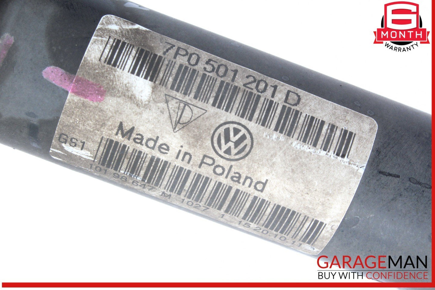 11-18 Porsche Cayenne 958 Rear Right or Left Side Axle CV Shaft 7P0501201D OEM