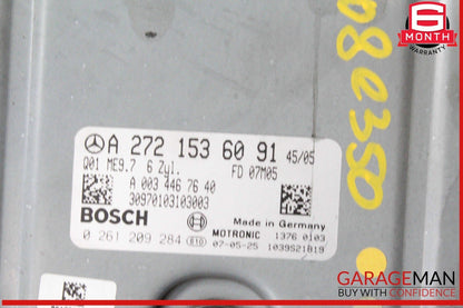 05-12 Mercedes W211 E350 CLK350 SLK300 ECU Engine Control Module Flashed OEM