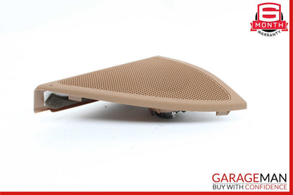 07-13 Mercedes W221 S550 Front Right Passenger Side Tweeter Speaker Cover Brown