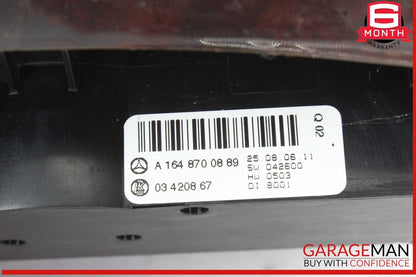 06-09 Mercedes W251 R500 R350 Heater Climate Control Switch W/ Trim Bezel OEM