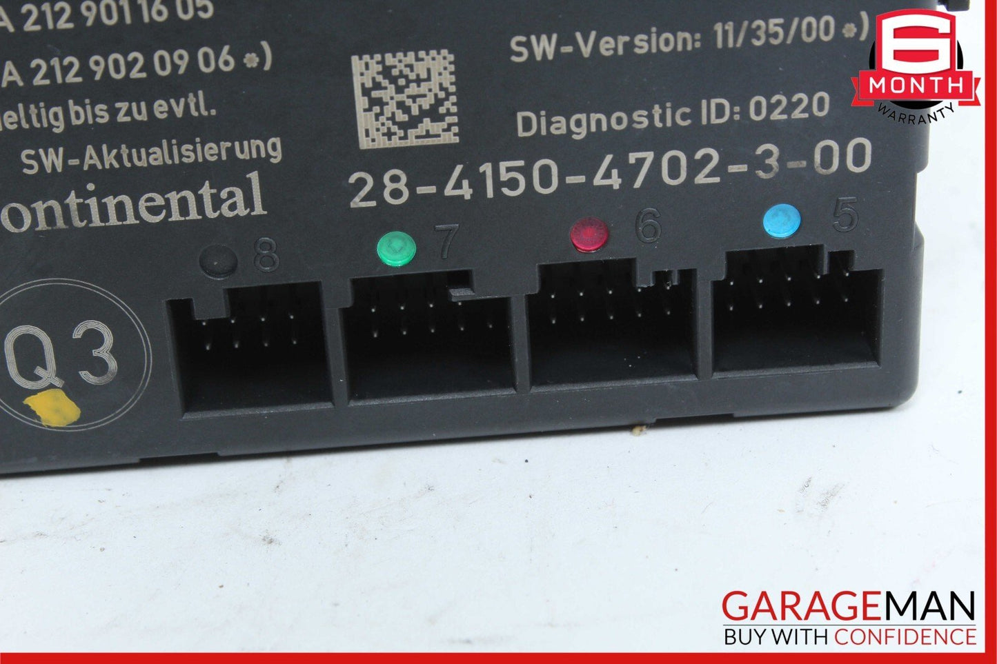 08-18 Mercedes W204 C250 C300 CLS550 Front Left Side Door Control Module OEM