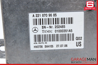 07-10 Mercedes W221 S550 CL550 Bluetooth Communication Module 2218709685 OEM