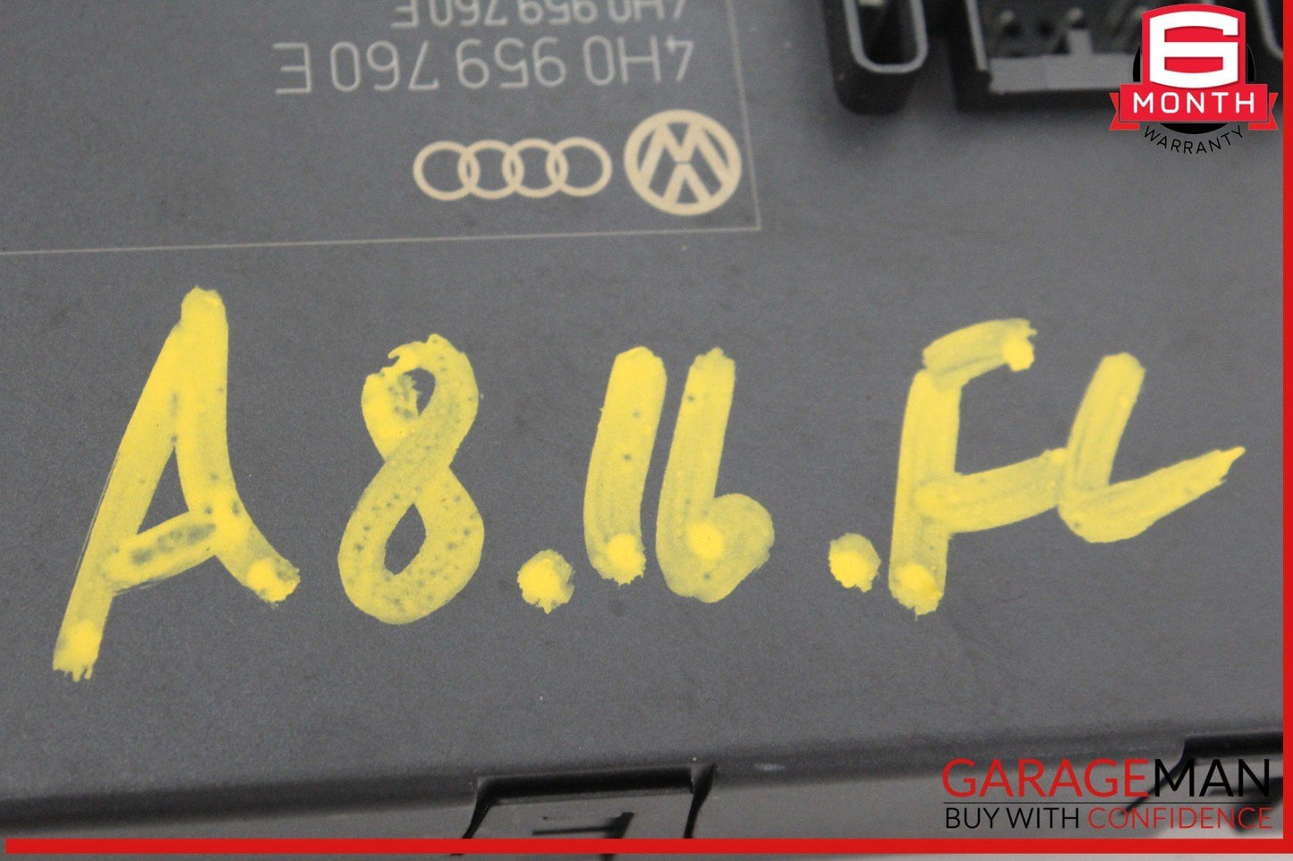 11-18 Audi A8 S8 Front Left or Right Side Seat Control Module 4H0959760E OEM