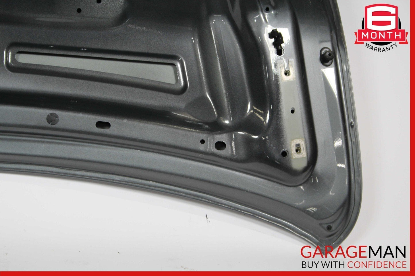 15-20 Mercedes W205 C300 C350 C43 Sedan Rear Trunk Lid Deck Panel Selenite Gray