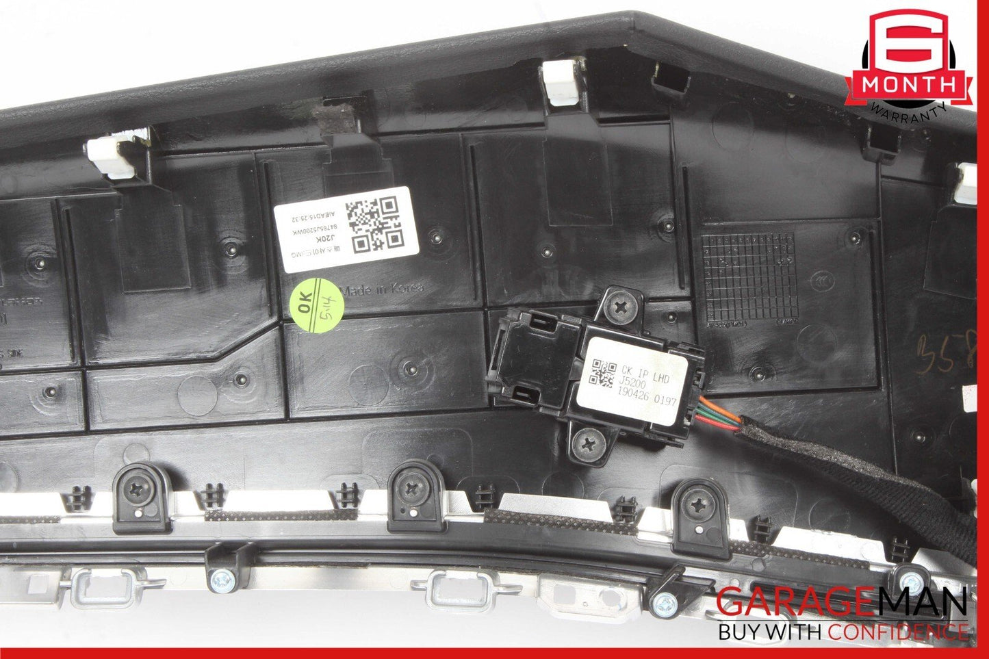 18-21 Kia Stinger Dash Dashboard Bezel Cover Molding Assembly OEM