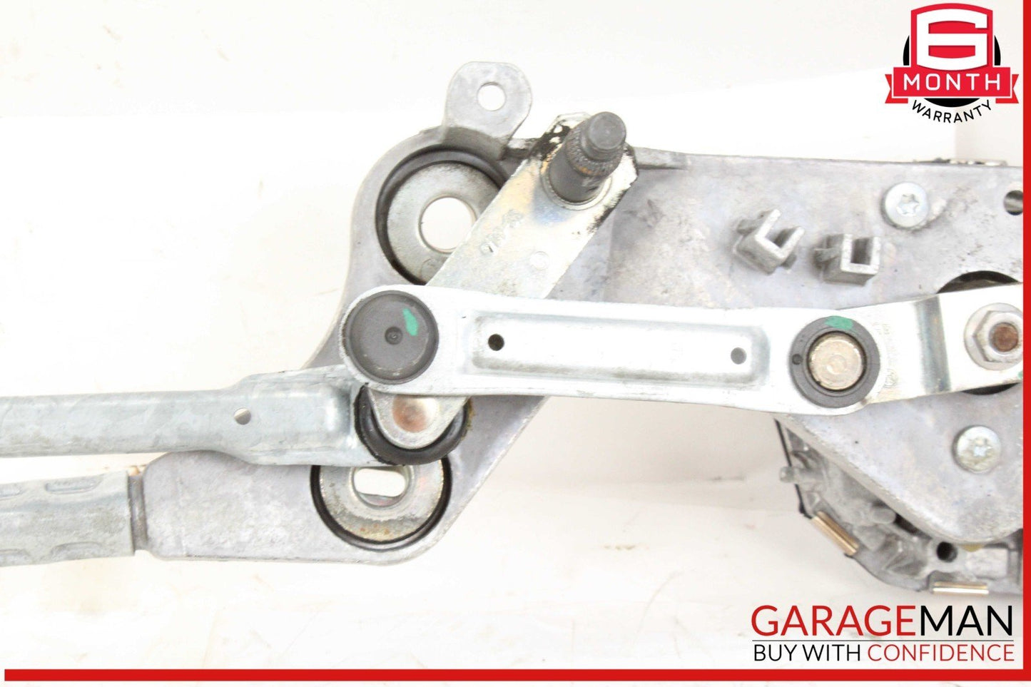 11-18 Porsche Cayenne 958 Front Windshield Wiper Motor w/ Linkage Bosch OEM