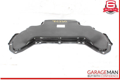 05-11 Mercedes W203 C230 Engine Upper Oil Sump Baffle Pan 2720100128 OEM