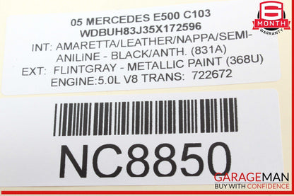 Mercedes W211 E500 ML350 Voice Communication Control Module 2218205226 OEM