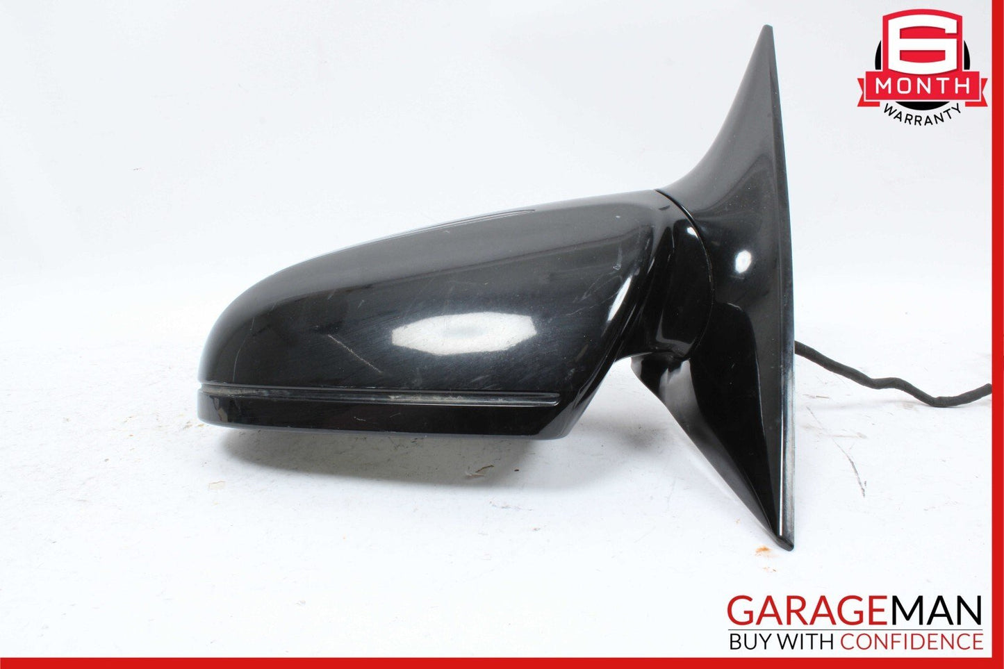2010 Mercedes W207 E350 E550 Coupe Front Left Side Mirror Door Rear View Black