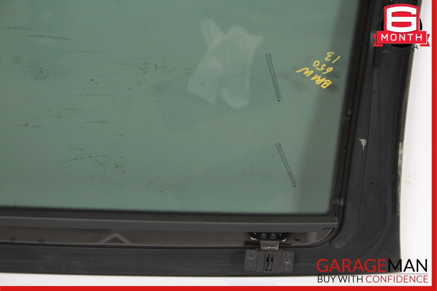 13-19 BMW 650i F06 Top Upper Sunroof Sun Roof Sliding Window Glass Panel OEM