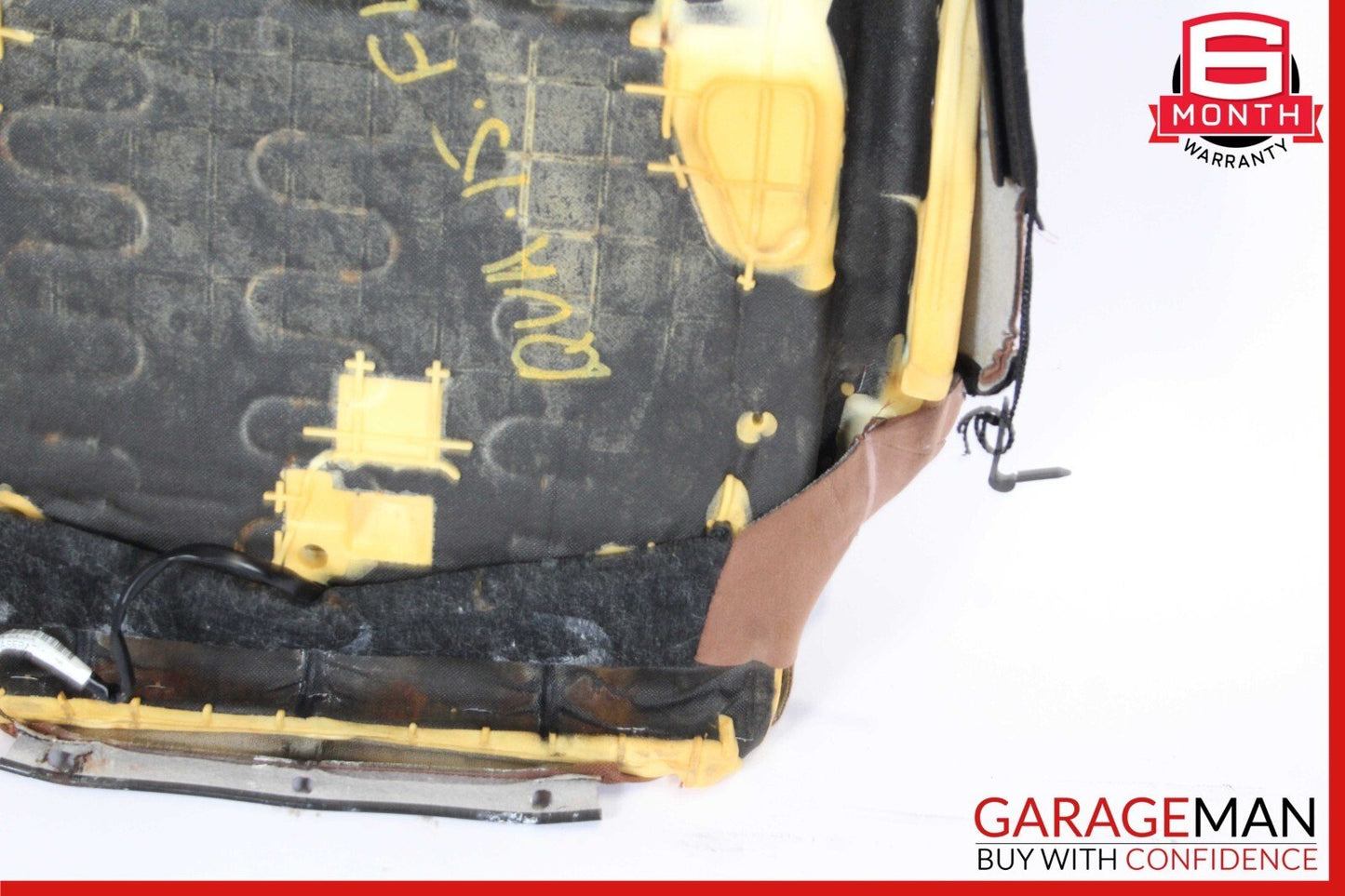 14-18 Maserati Quattroporte Front Left Lower Bottom Seat Cushion Cover Brown