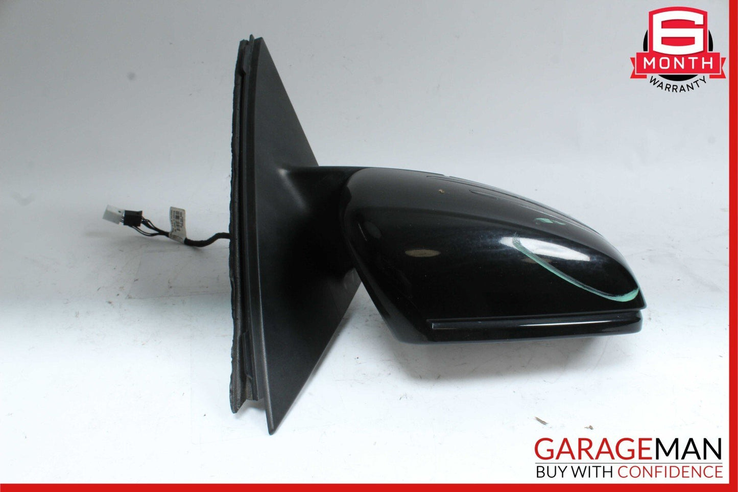 12-14 Mercedes W204 C250 C63 Front Right Side Mirror Door Rear View Glass Black