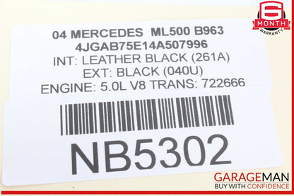 98-05 Mercedes W163 ML500 ML350 Rear Right / Left CV Axle Half Shaft OEM