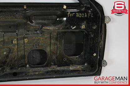 84-91 Porsche 928 Front Left Side Exterior Door Shell Panel Black OEM