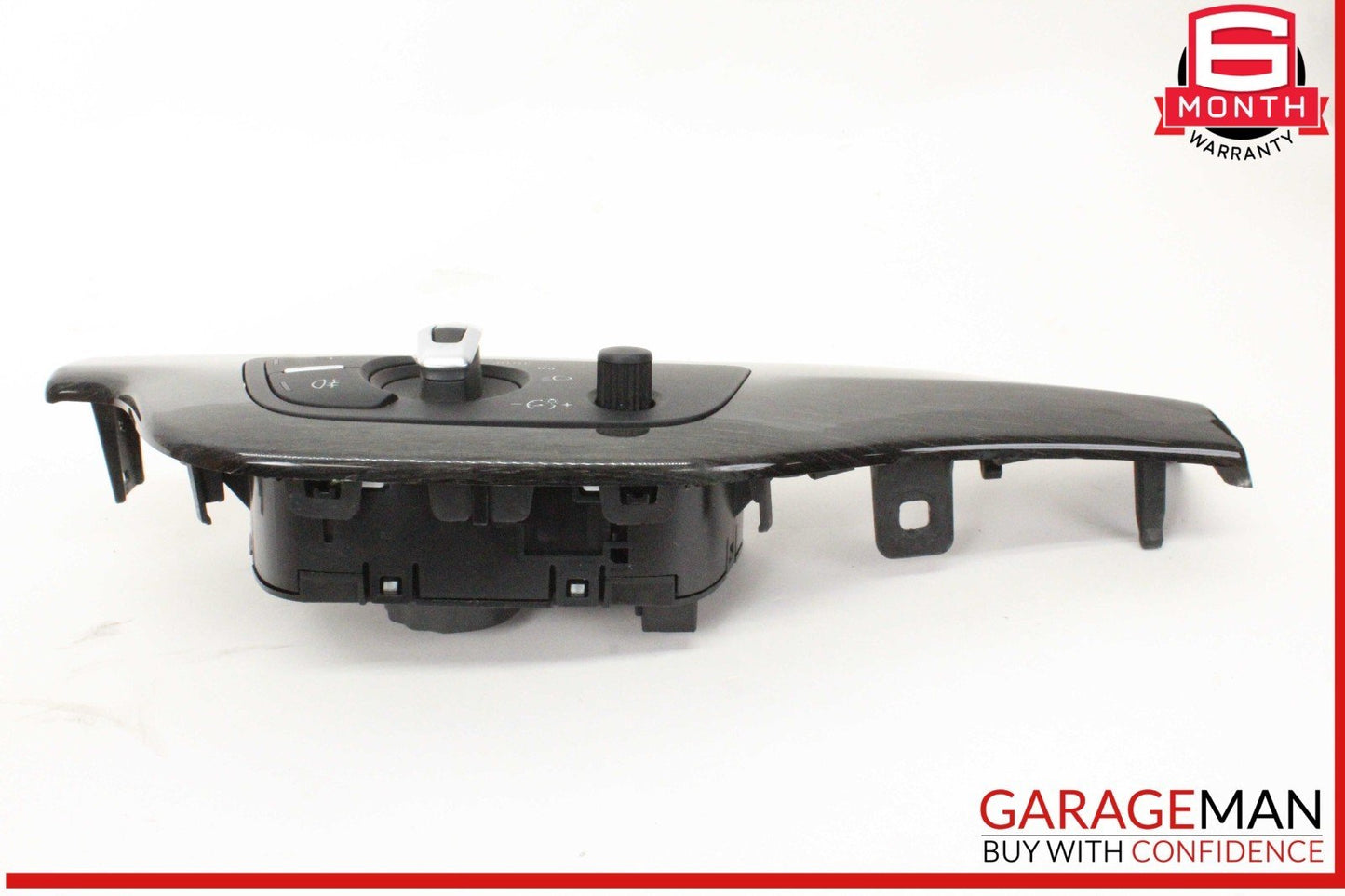 17-19 Audi Q7 Front Dash Trim w/ Head Light Lamp Control Switch 4M1853189R OEM
