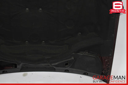 07-13 Mercedes W221 S550 Front Hood Bonnet Cover Panel Air Vent Assy Carneol Red