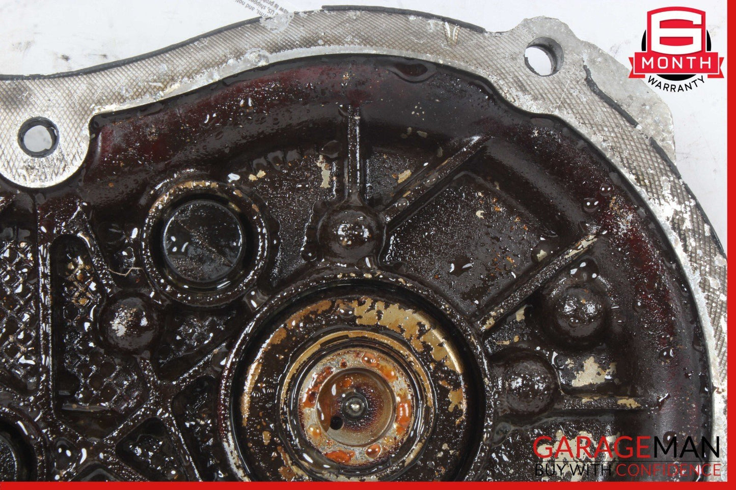 Mercedes W212 E350 GL550 Front Left Side Engine Timing Chain Cover Plate OEM