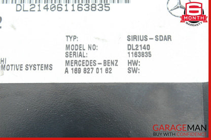 03-09 Mercedes X164 GL450 E63 AMG Sirius Satellite Radio Receiver Module Unit