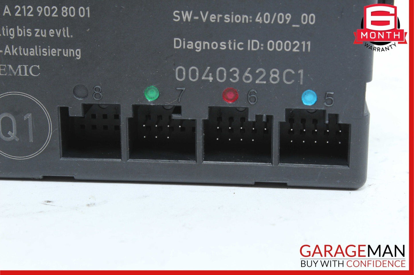 08-18 Mercedes E550 E350 CLS400 Front Left Driver Side Door Control Module Unit