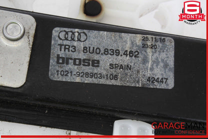 15-18 Audi Q3 Quattro Rear Right Passenger Side Window Regulator Motor OEM