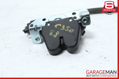 08-17 Mercedes W204 C350 Trunk Lid Latch Lock Actuator w/ Cylinder Mechanism OEM