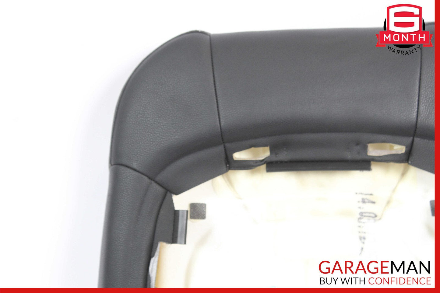 11-17 Porsche Cayenne 958 Front Left Top Upper Seat Cushion Cover Black