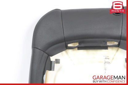 11-17 Porsche Cayenne 958 Front Left Top Upper Seat Cushion Cover Black