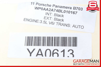10-16 Porsche Panamera 970 Right Air Intake Tube Hose 97011011403 OEM