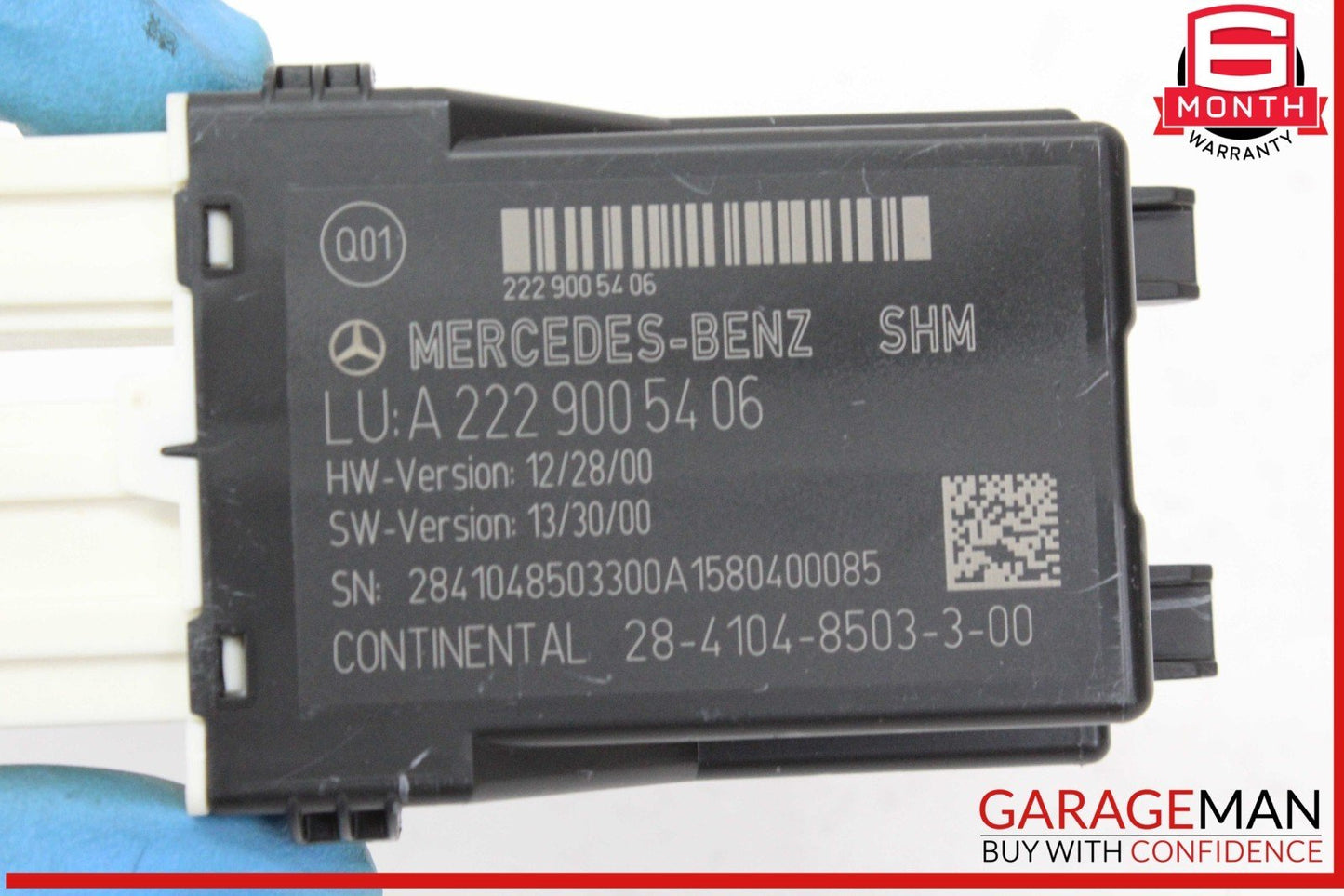 14-17 Mercedes W222 S550 Front or Rear Seat Control Module Unit 2229005406 OEM