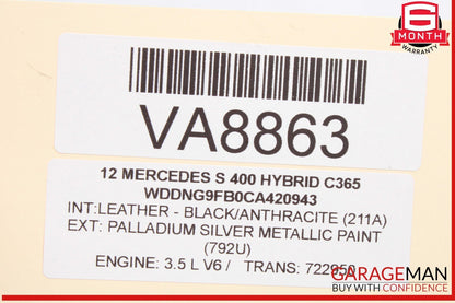 05-12 Mercedes W221 S400 Hybrid Engine Motor Coolant Water Pump Assembly OEM