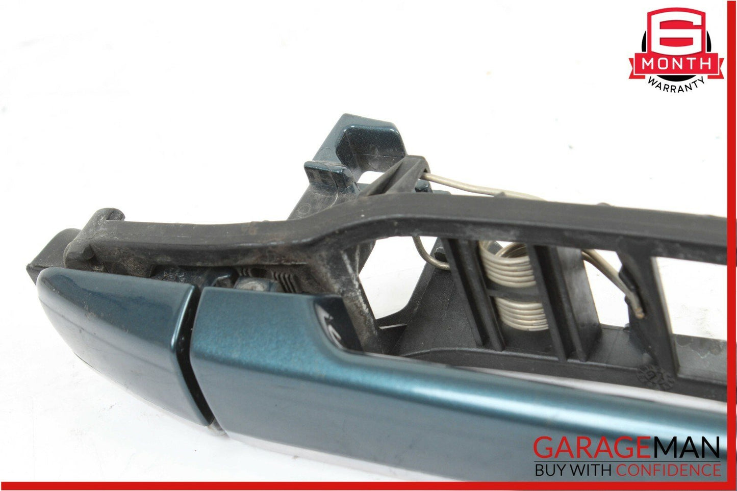98-02 Mercedes W210 E430 E320 Rear Left Driver Side Exterior Door Handle Green