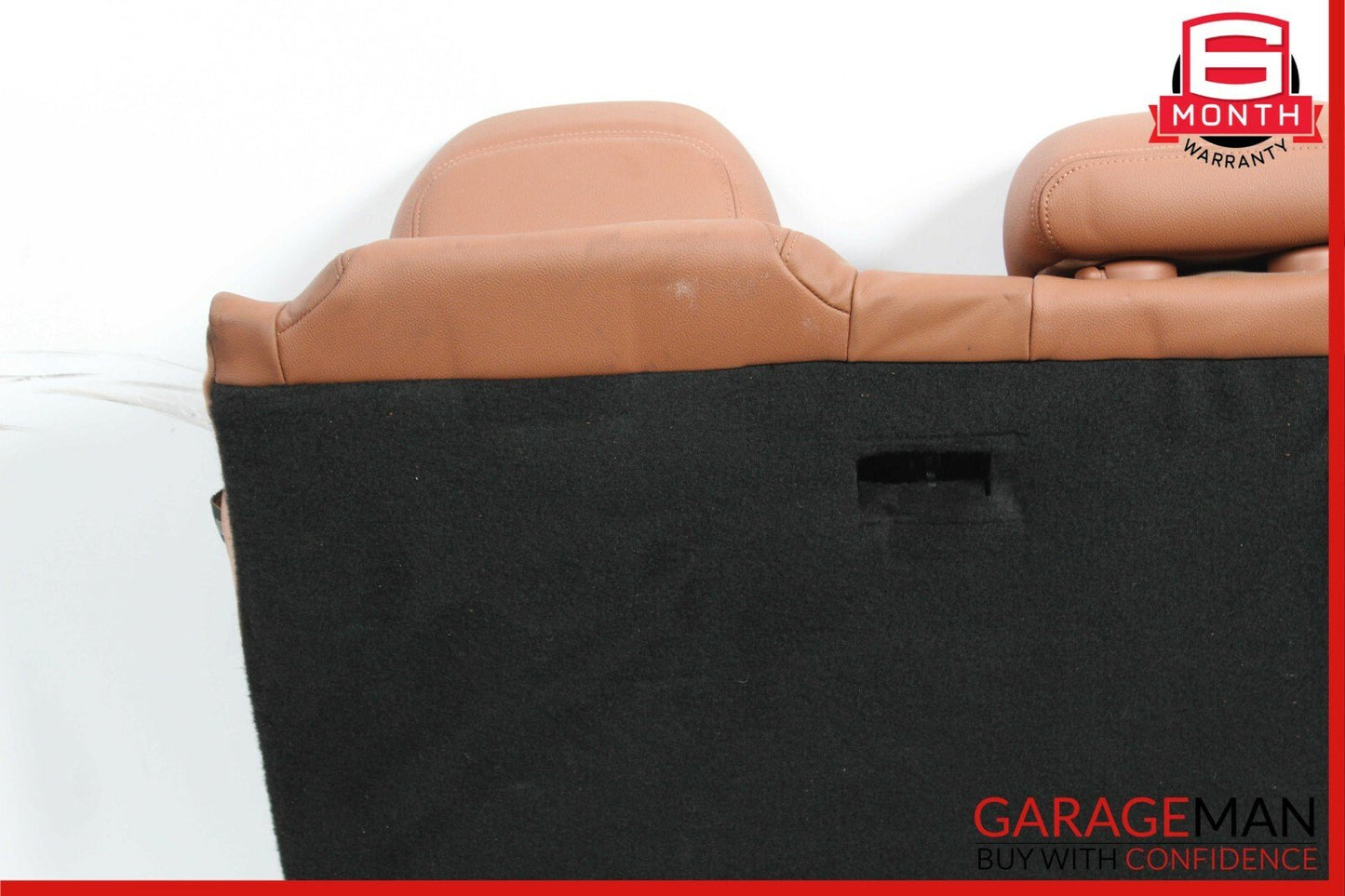 14-17 Maserati Ghibli Rear Left Upper Seat Cushion Assembly Leather Brown