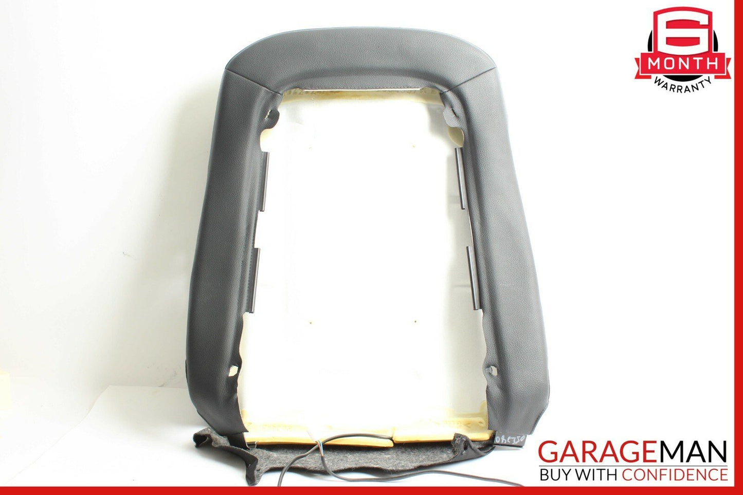 08-14 Mercedes W204 C350 Front Right Side Top Upper Seat Cushion Black