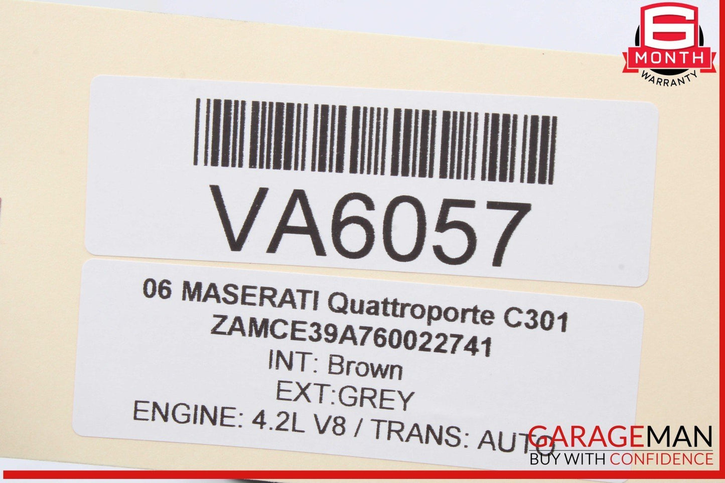 03-13 Maserati Quattroporte M139 Rear Left Side Door Lock Latch Actuator OEM