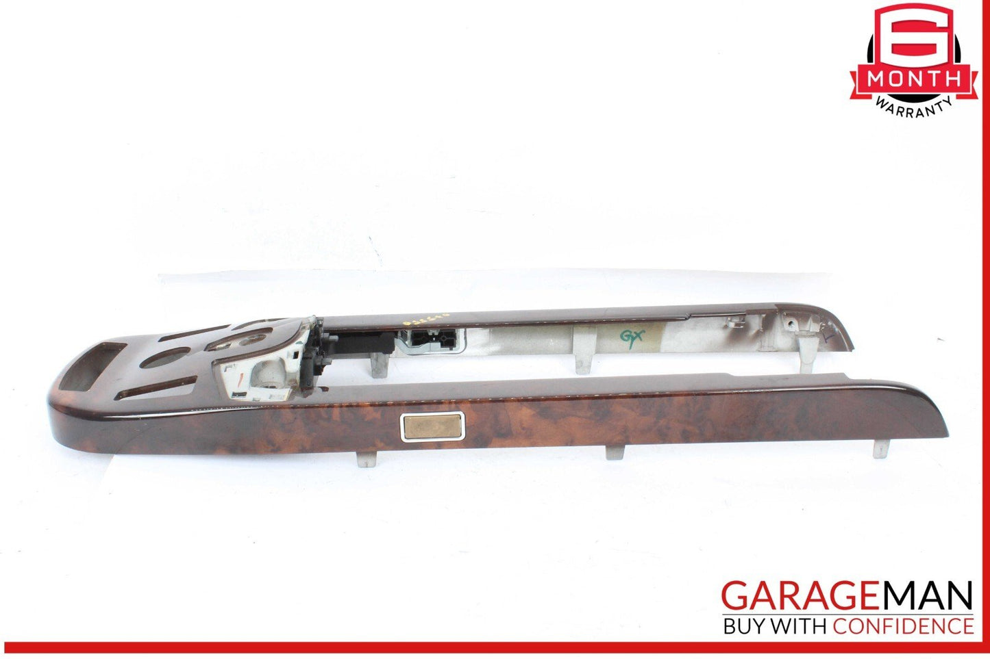 07-09 Mercedes W221 S550 CL600 Center Console Trim Bezel Wood 2216800234 OEM