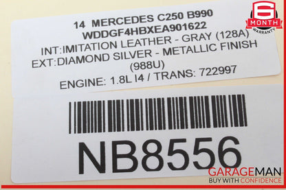 08-14 Mercedes W204 C250 C300 C63 AMG Gear Shift Shifter Selector Box OEM