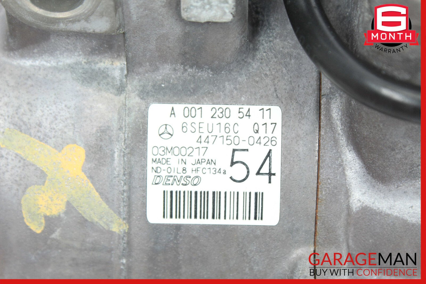 05-11 Mercedes R171 SLK300 C350 C300 A/C Air Conditioning Compressor OEM